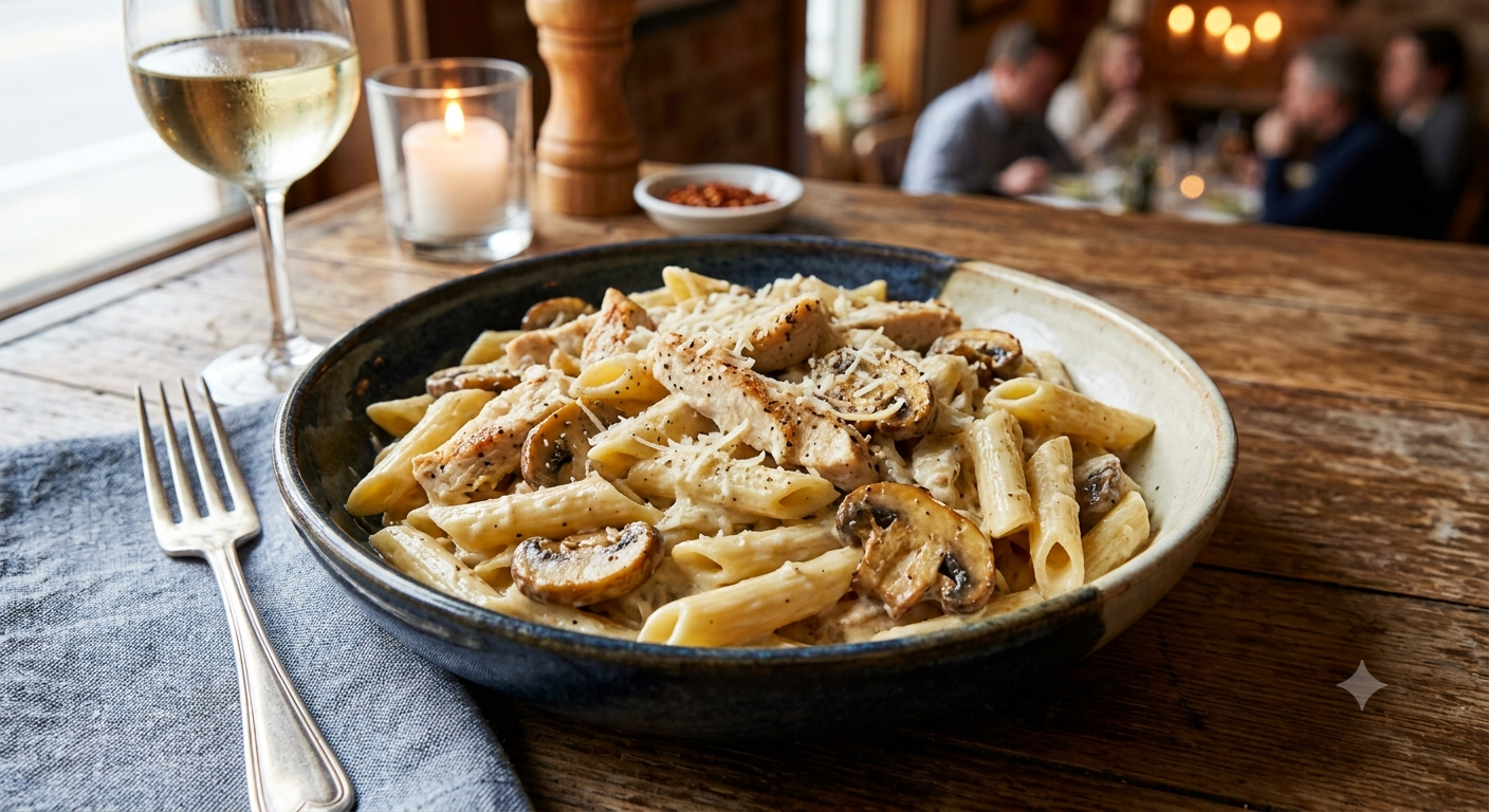 Penne Alfredo
